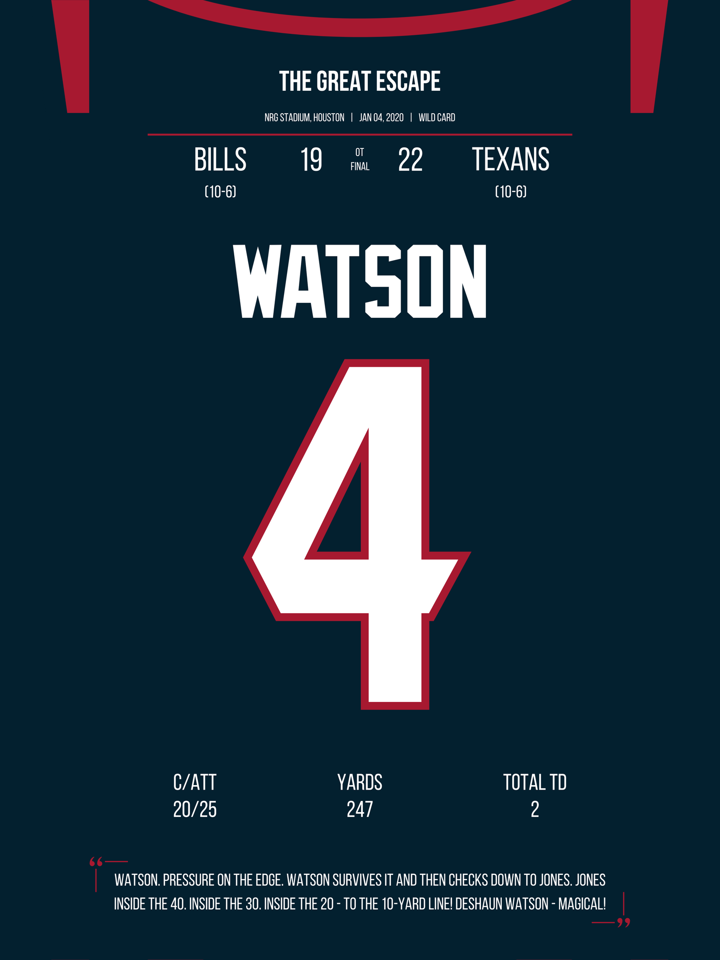Watson - The Great Escape