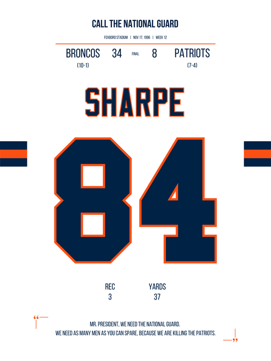 Sharpe - Call The National Guard