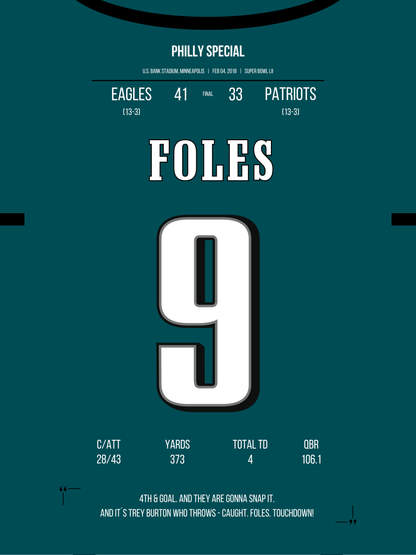 Foles - Philly Special
