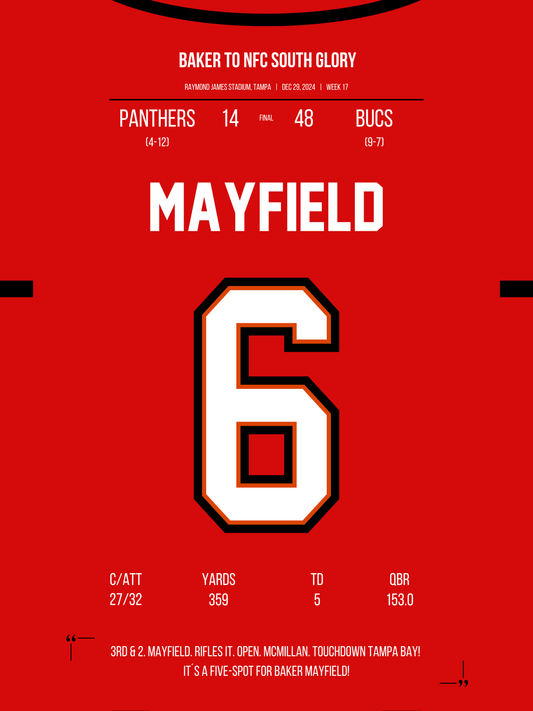 Mayfield - NFC South Champion 2024