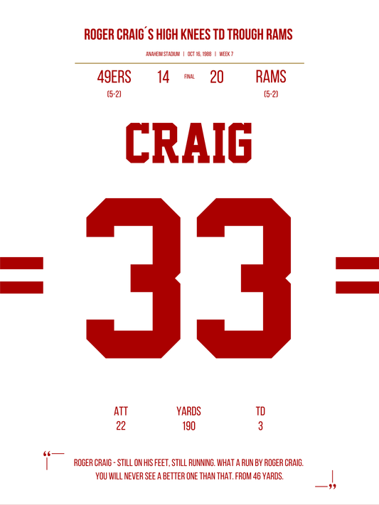 Craig - High Knee TD Through Rams