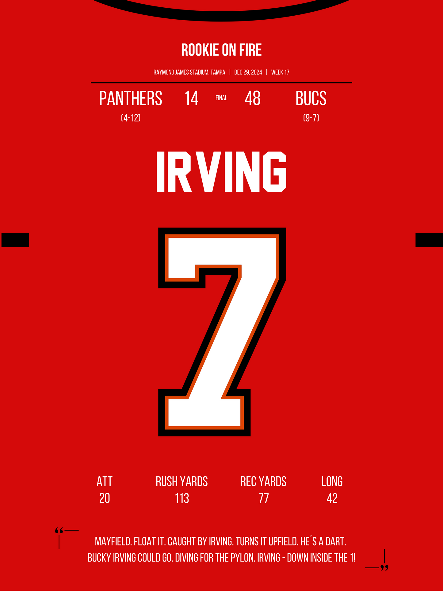 Irving - Rookie on Fire
