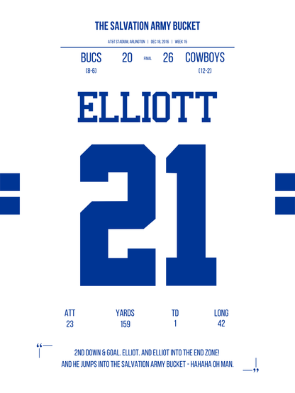 Elliott - Salvation Army Bucket