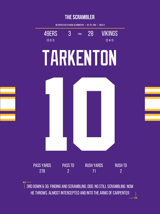 Tarkenton - The Scrambler