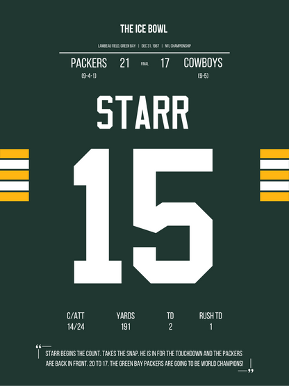 Starr - Ice Bowl