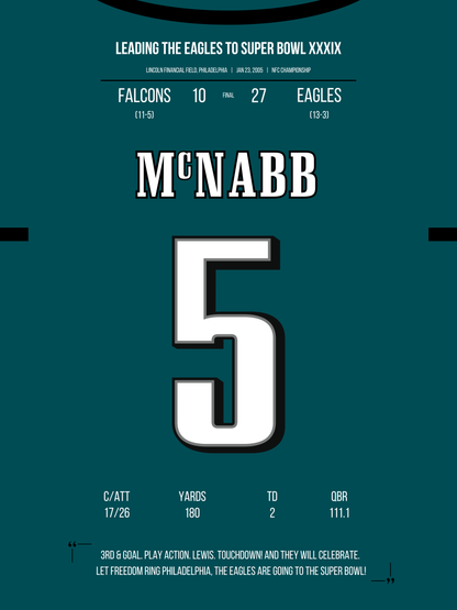 McNabb - NFC Champion 2004
