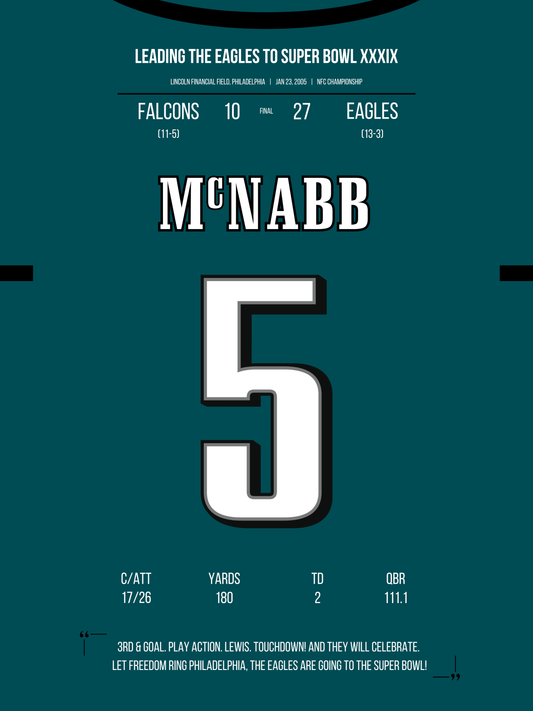 McNabb - NFC Champion 2004