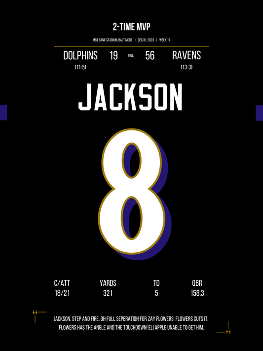 Jackson - 2-Time MVP