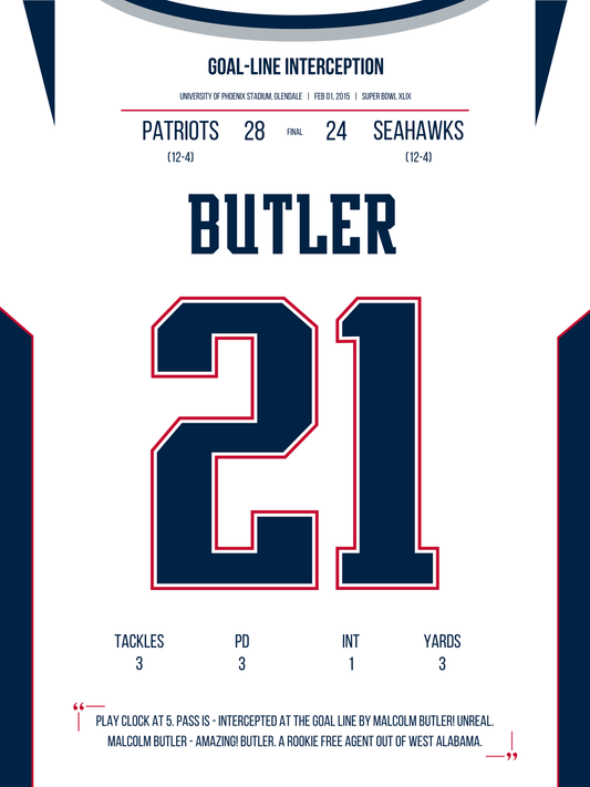 Butler - Goal Line Interception