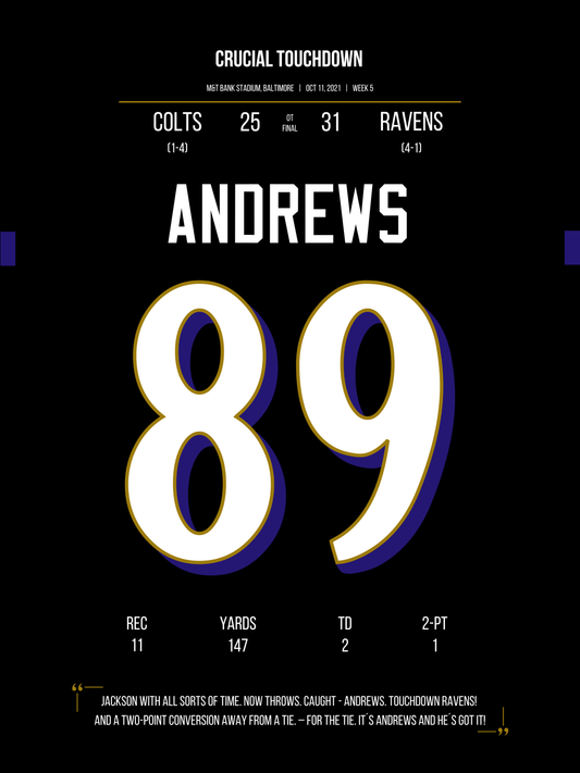 Andrews - Crucial Touchdown