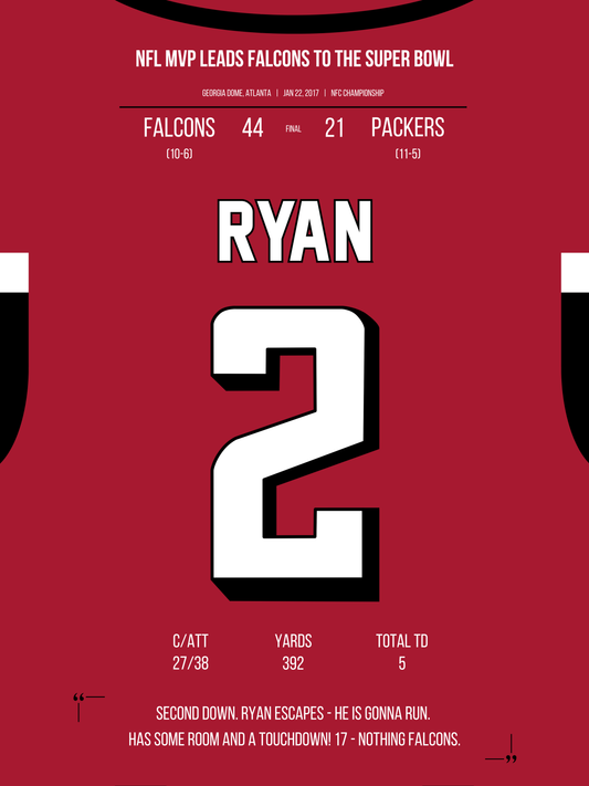 Ryan - NFC Champion 2016