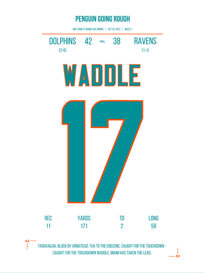 Waddle - Dominating The Ravens