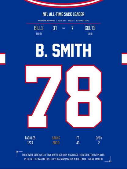 Smith - All-Time Sack Leader