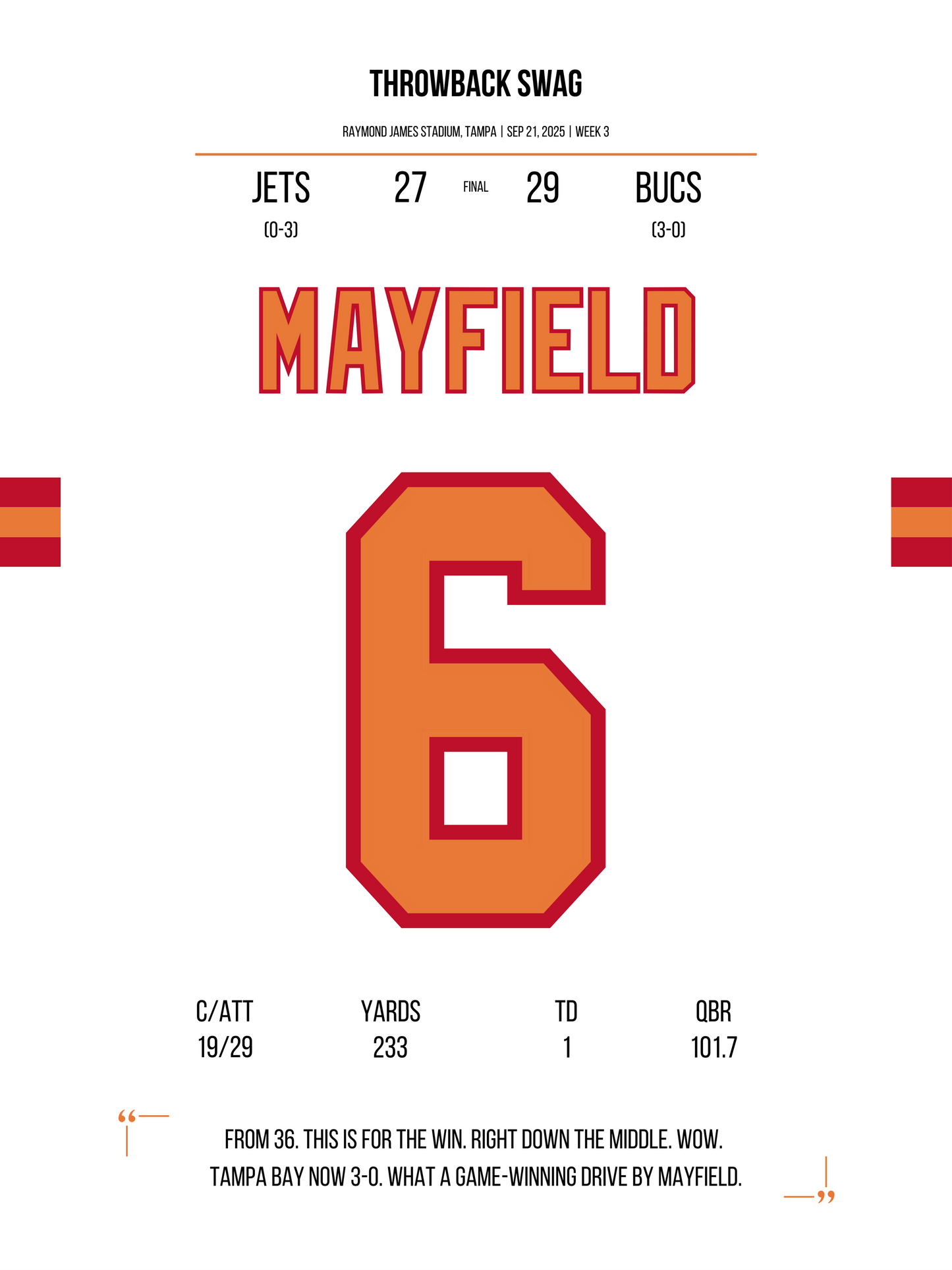 Mayfield - Throwback Swag