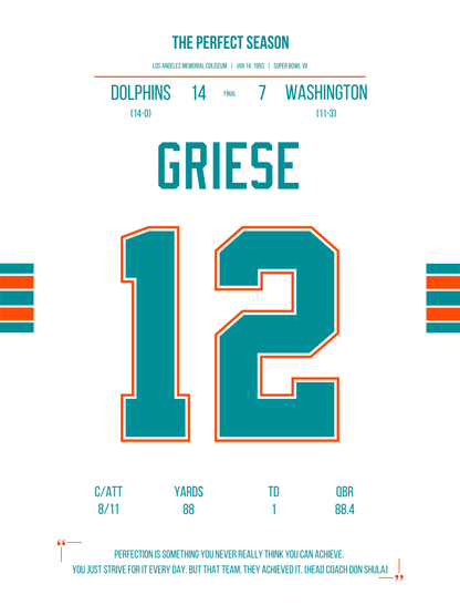 Griese - The Perfect Season