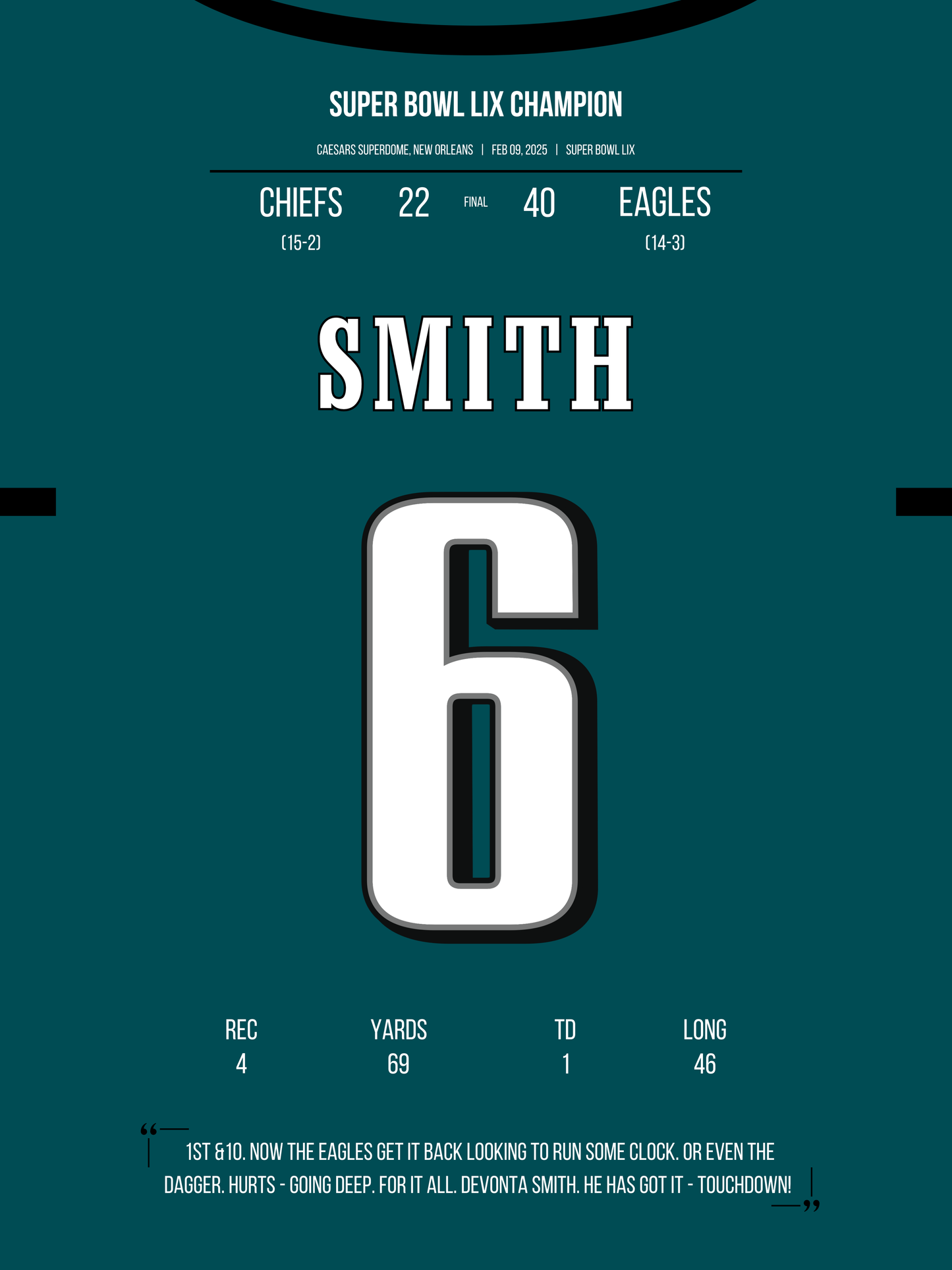 Smith - Super Bowl LIX