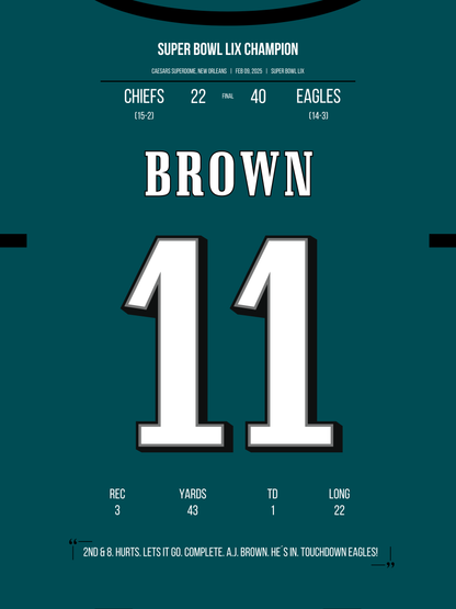 Brown - Super Bowl LIX