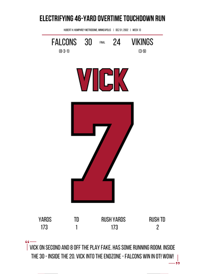 Vick - Electrifying Run