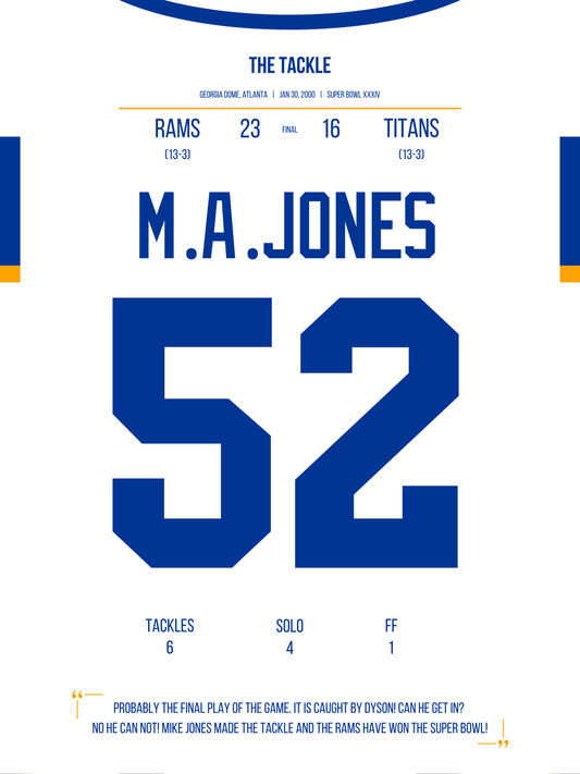 Jones - The Tackle