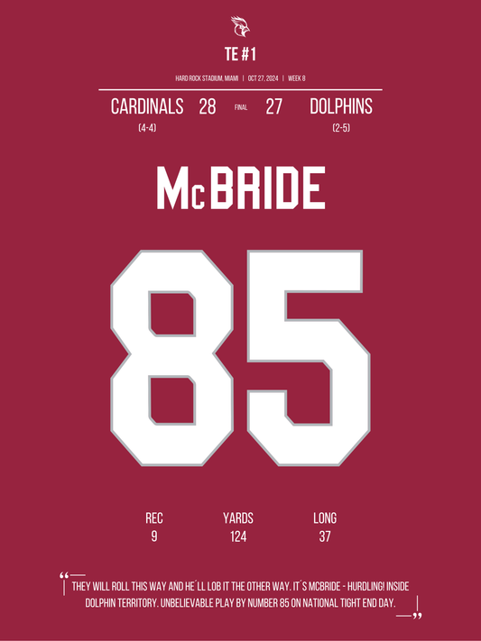 McBride - TE #1 (2024)