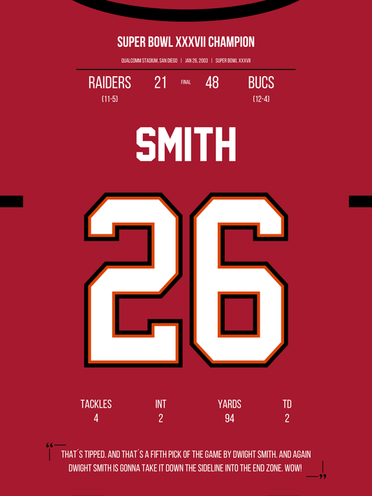 Smith - Super Bowl XXXVII