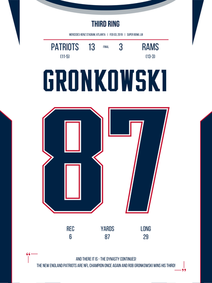 Gronkowski - Third Ring