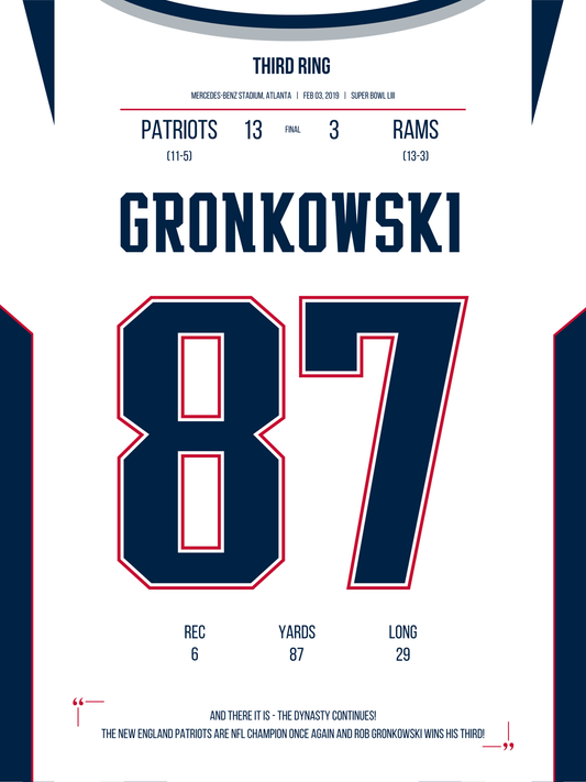 Gronkowski - Third Ring