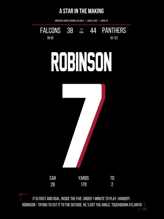 Robinson - Star Running Back